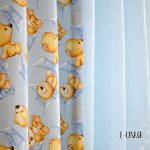 Έτοιμες κουρτίνες Σειρά Sailor Bear – γαλάζιο