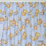 Έτοιμες κουρτίνες Σειρά Sailor Bear – γαλάζιο