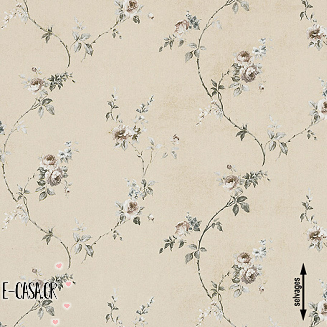 Σειρά Country Small Flower - beige