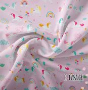 'Υφασμα Happy Unicorn.