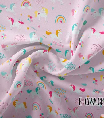 'Υφασμα Happy Unicorn.