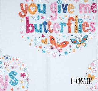 'Υφασμα Butterflies