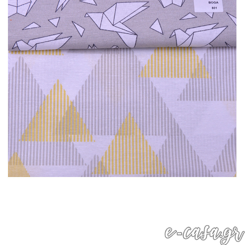 Σειρά Origami γεωμετρικά γκρι